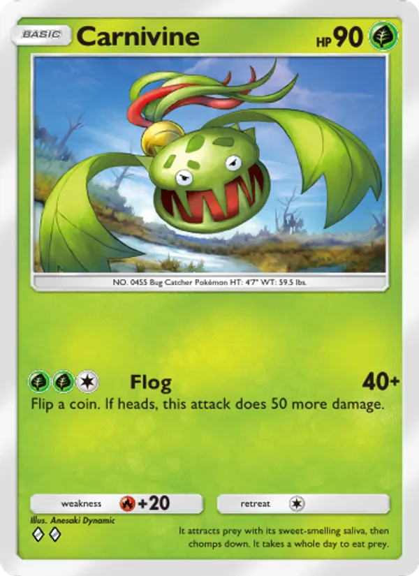 Carnivine #019/140