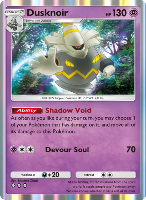 Dusknoir #072/140