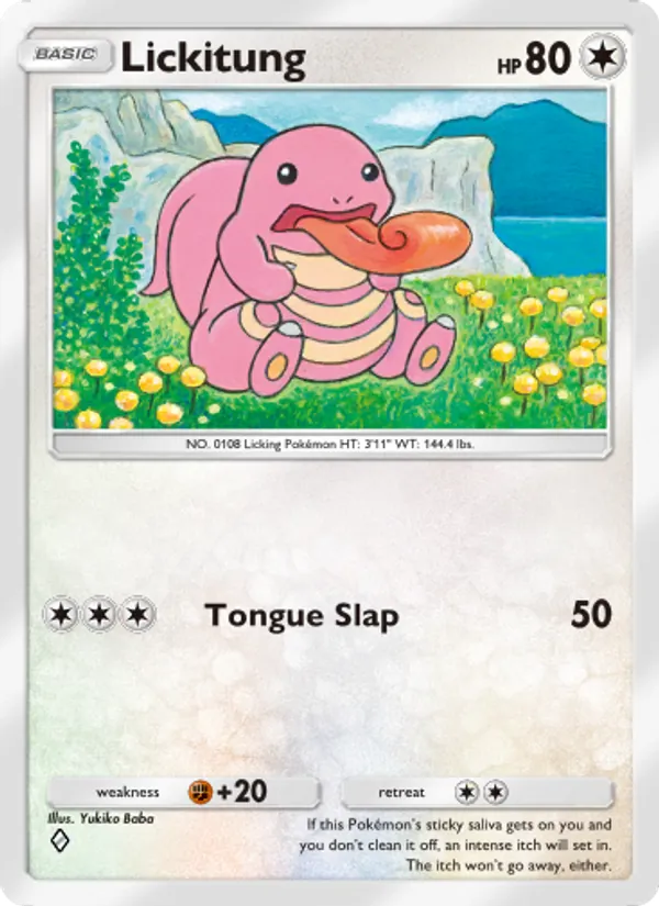 Lickitung #124/140