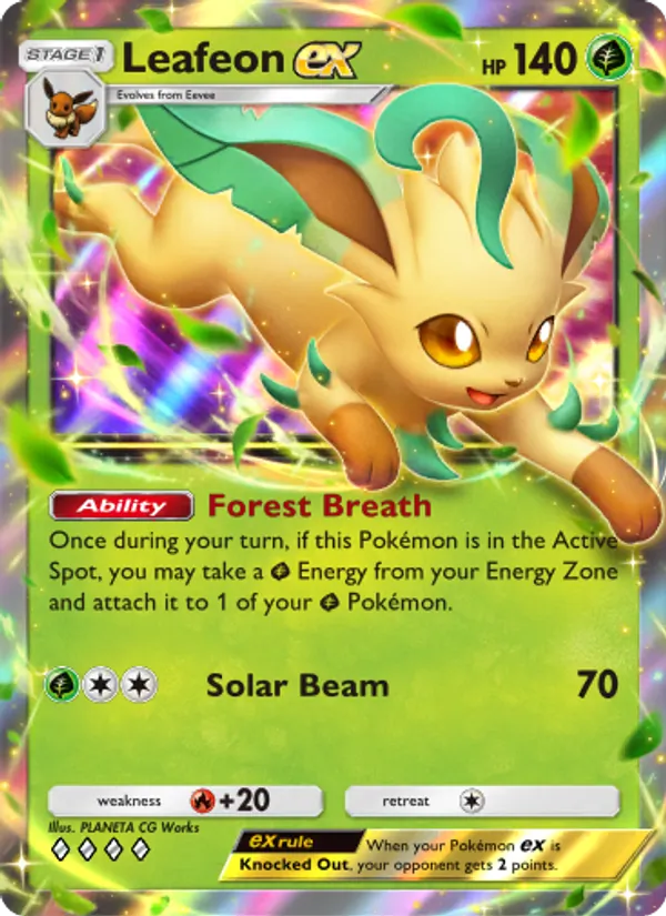 Leafeon ex #010/75