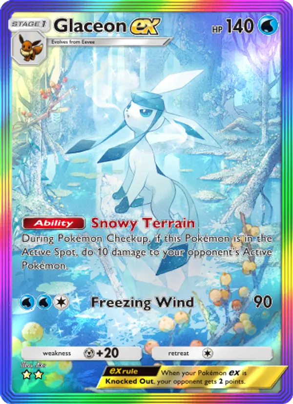 Glaceon ex #092/75