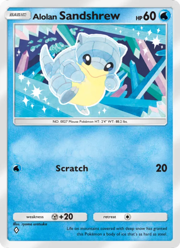 Alolan Sandshrew #038/155