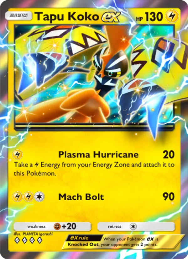 Tapu Koko ex #019/69