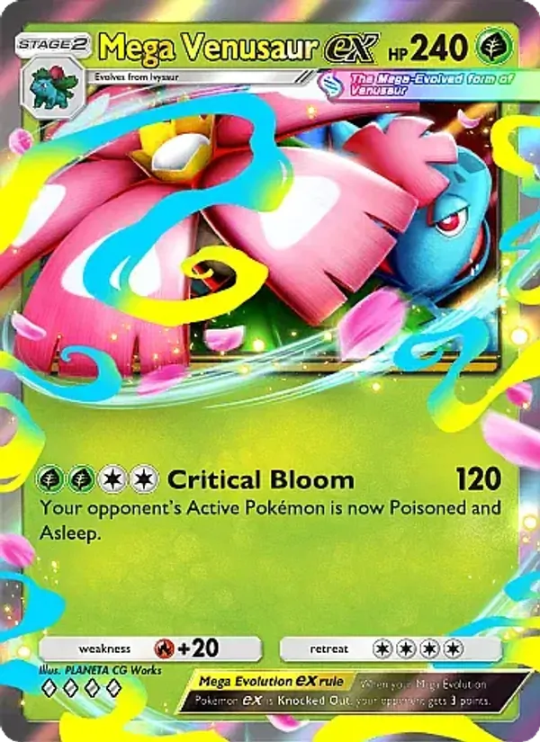 Mega Venusaur ex #004/69