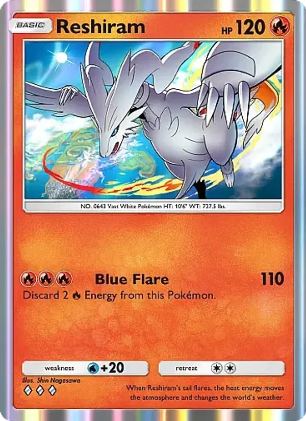 Reshiram #019/155